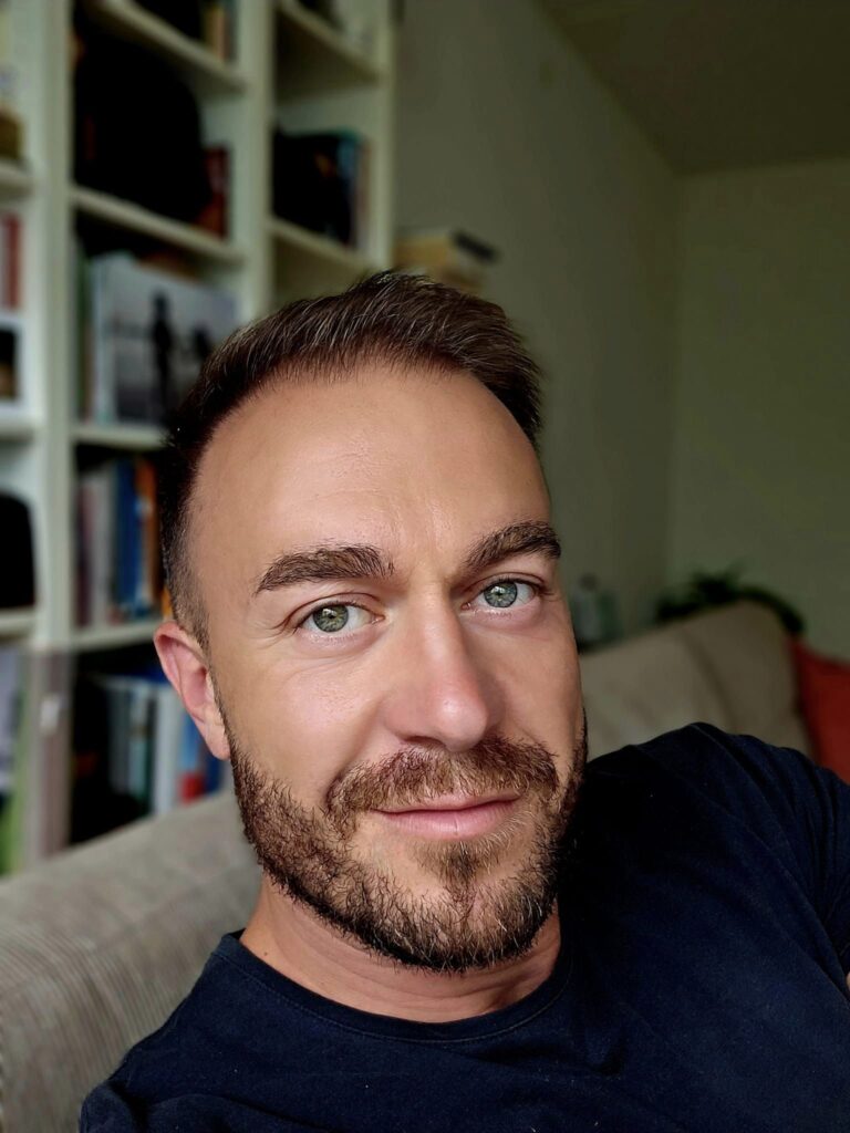 Therapist Alex Gamberini