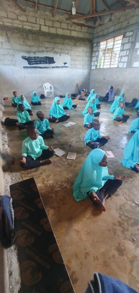 Meditation at school